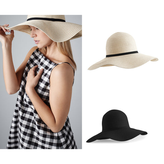 Beechfield Marbella wide-brimmed sun hat