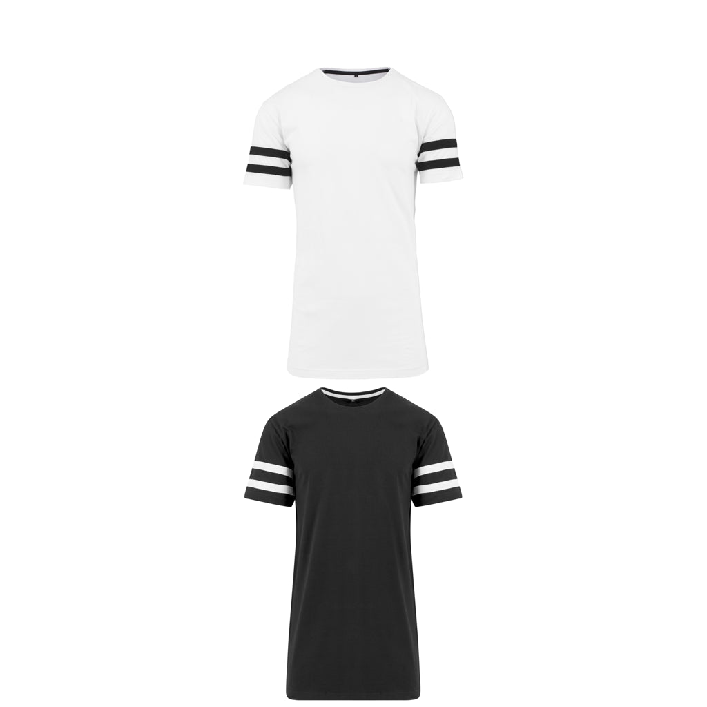 Build Your Brand Stripe Jersey tee