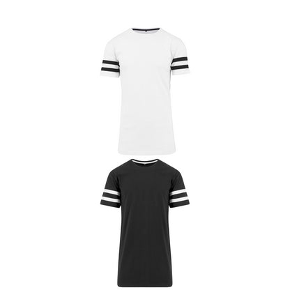 Build Your Brand Stripe Jersey tee