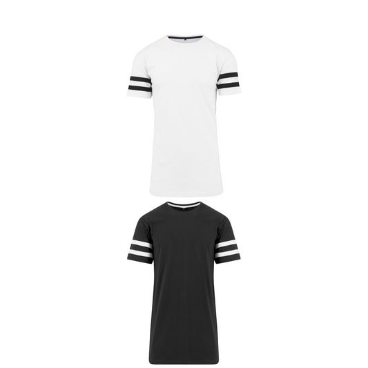 Build Your Brand Stripe Jersey tee