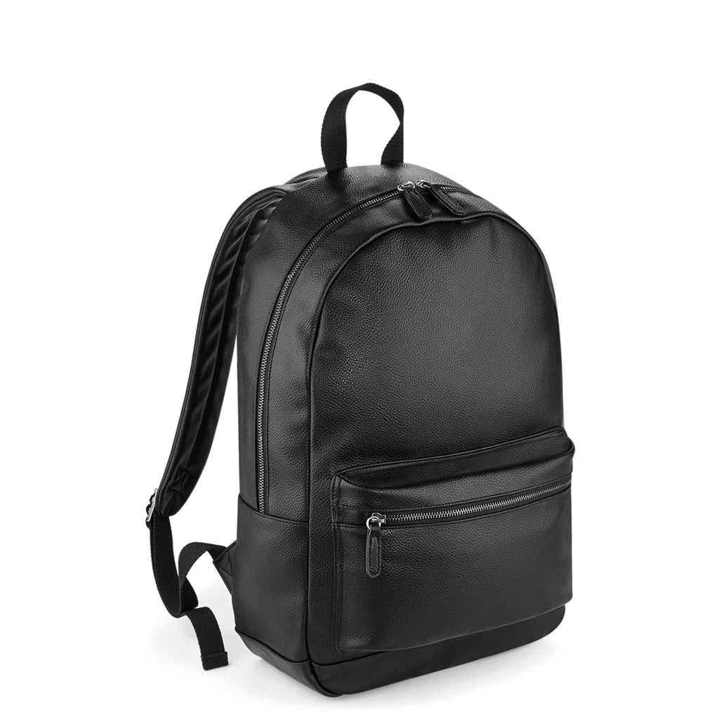 Bagbase Faux leather fashion backpack