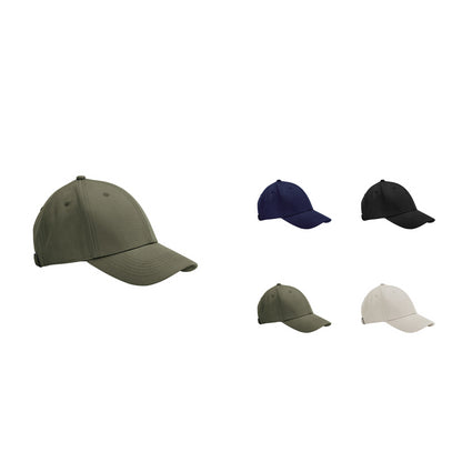 Beechfield EarthAware® organic cotton canvas 6-panel cap