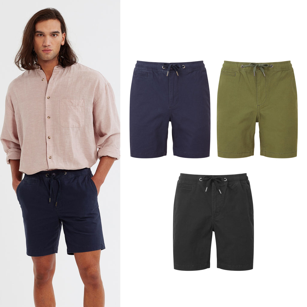 Wombat Men’s drawstring chino shorts