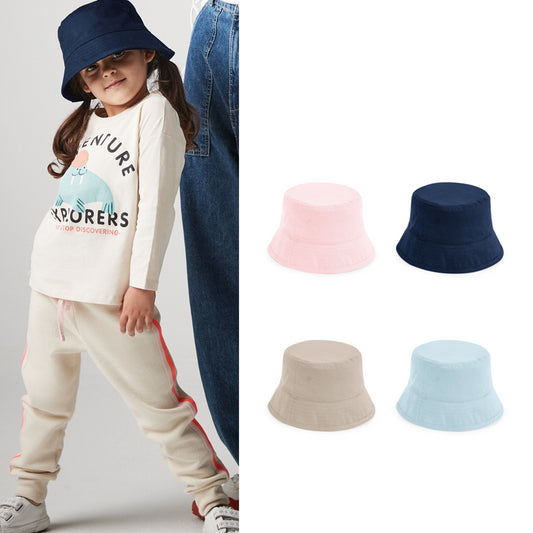 Beechfield Junior organic cotton bucket hat