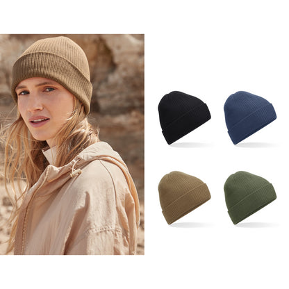 Beechfield Polylana® ribbed beanie