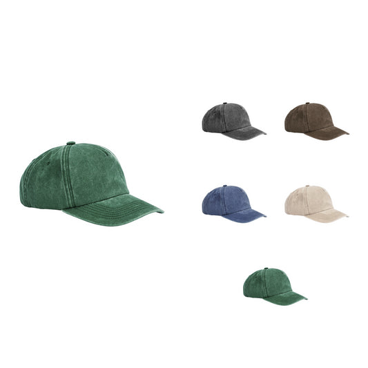 Beechfield Relaxed 5-panel vintage cap