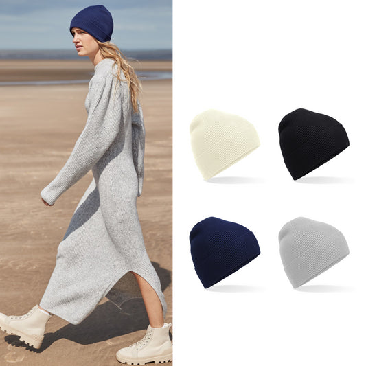 Beechfield Organic cotton fine knit beanie