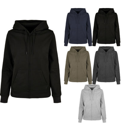 Build Your Brand Basic Women’s basic zip hoodie