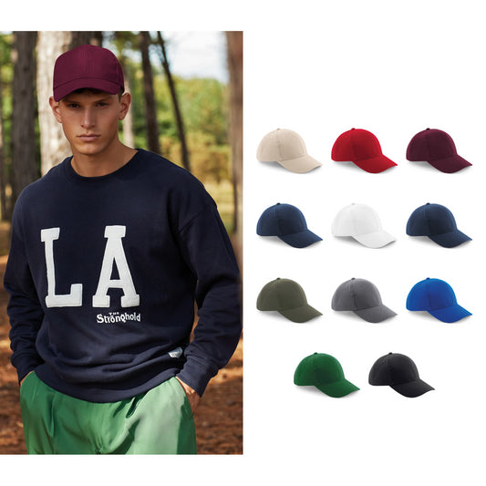 Beechfield Pro-style heavy brushed cotton cap