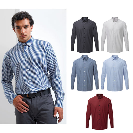 Premier Maxton check long sleeve shirt