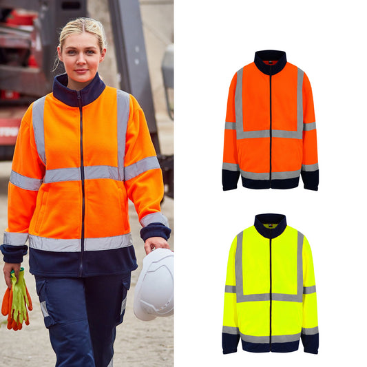 ProRTX High Visibility High visibility full-zip fleece