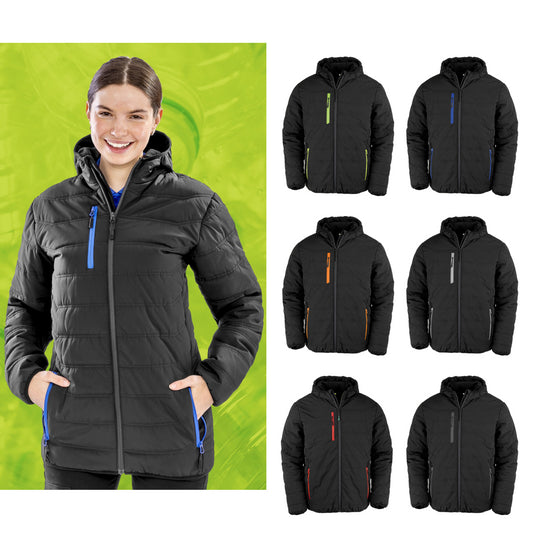 Result Genuine Recycled Recycled compass padded winter jacket