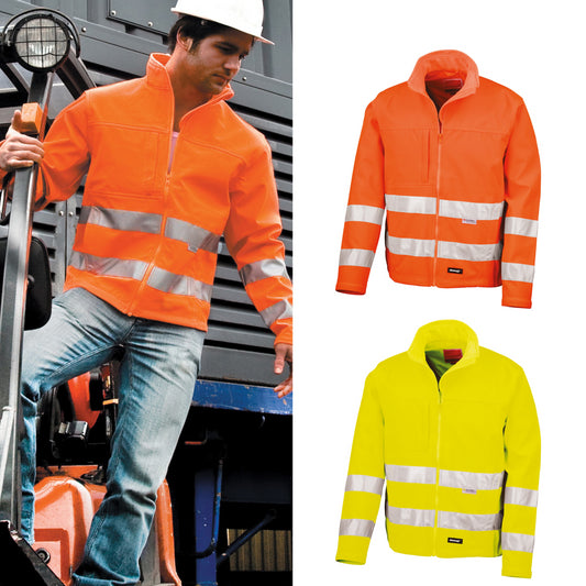 Result Safeguard High-viz softshell jacket