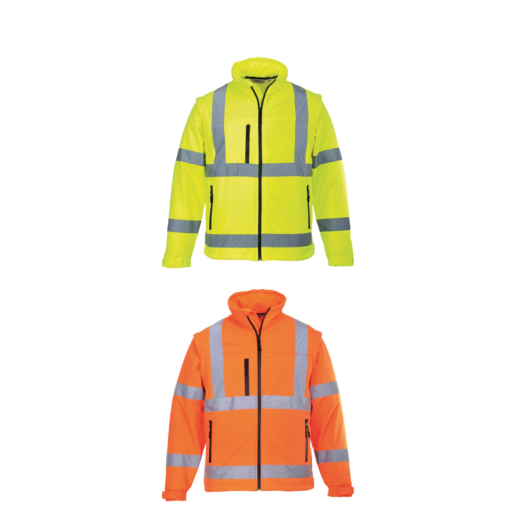 Portwest Hi-vis softshell jacket (3L) (S428)