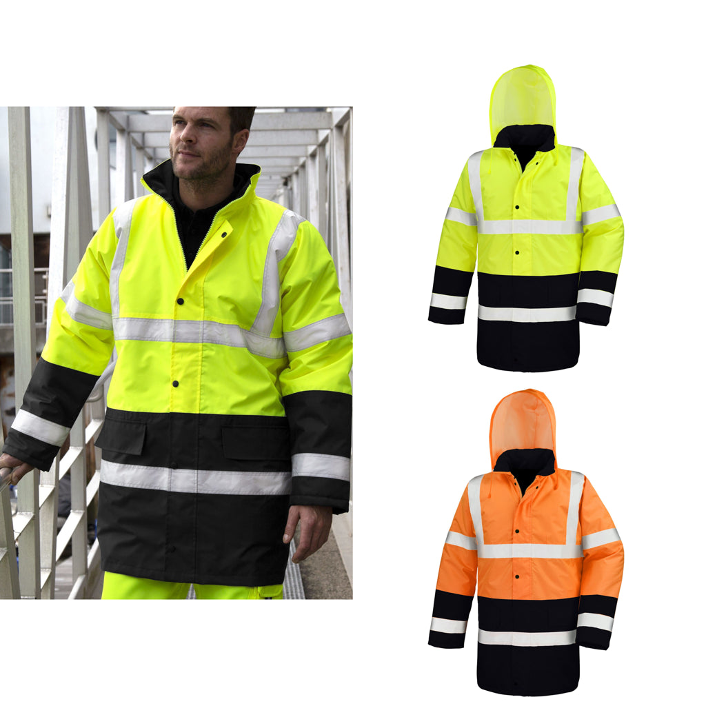 Result Core Motorway two-tone safety coat