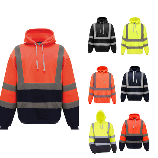 Yoko Hi-vis pull-over hoodie (HVK05)