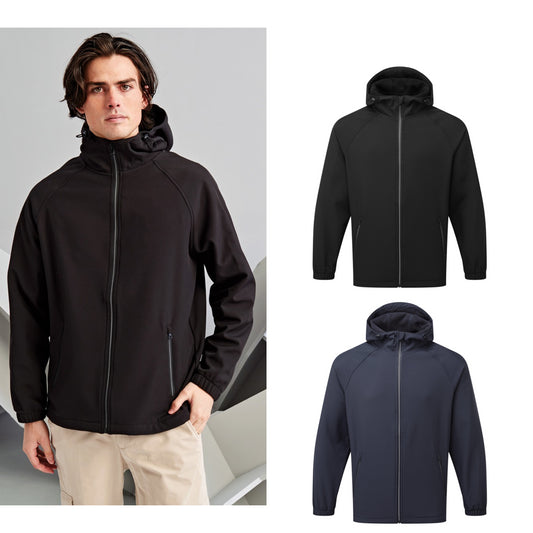 2786 Hooded 2-layer softshell jacket