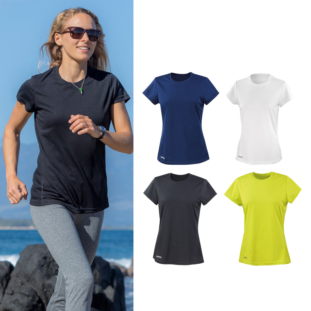 Spiro Women's Spiro quick-dry short sleeve t-shirt