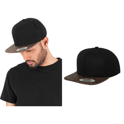 Flexfit by Yupoong Leather snapback (6089LH)