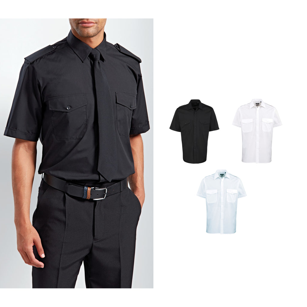 Premier Short sleeve pilot shirt