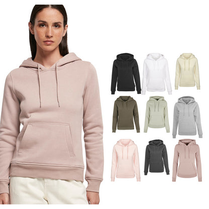 Build Your Brand Women's heavy hoodie