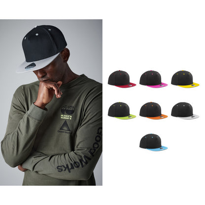 Beechfield 5-panel contrast snapback