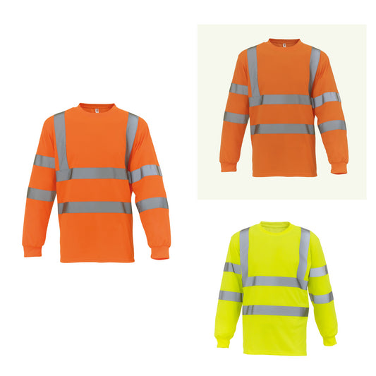 Yoko Hi-vis long sleeve t-shirt (HVJ420)