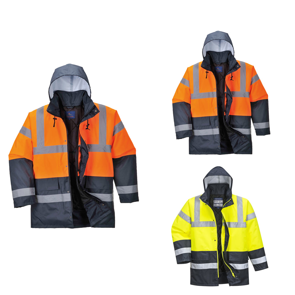 Portwest Hi-vis traffic jacket (S466/S467)