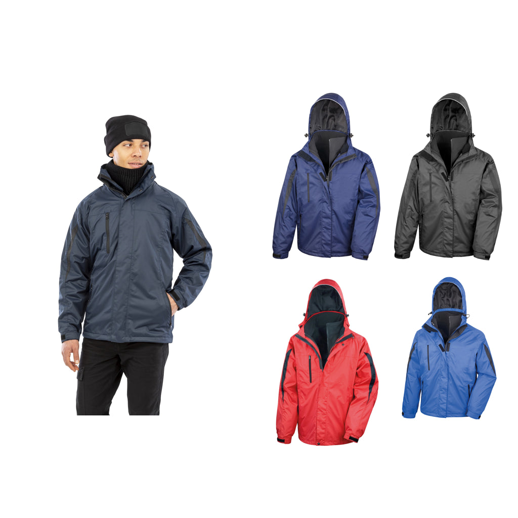 Result 3-in-1 journey jacket with softshell inner