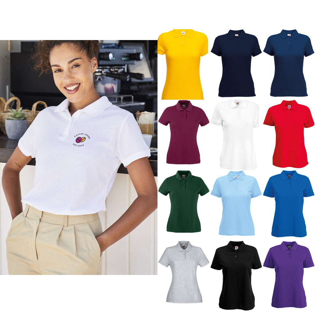 Fruit of the Loom Women's 65/35 polo