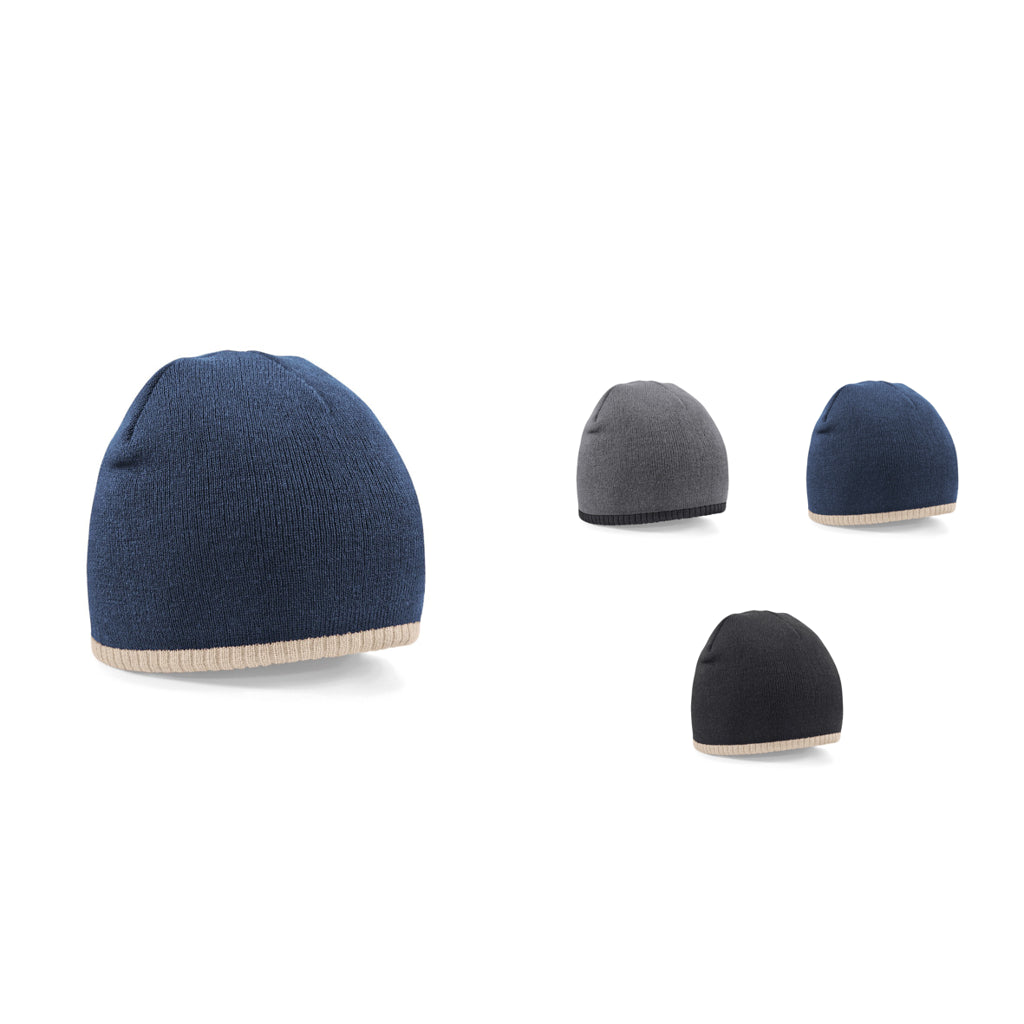 Beechfield Two-tone pull-on beanie