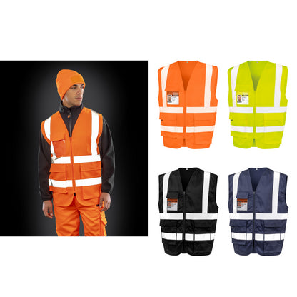 Result Safeguard Heavy duty polycotton security vest