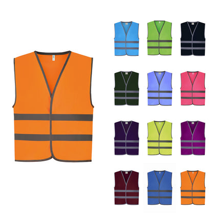 Yoko Hi-vis reflective border kids waistcoat (HVW102CH)