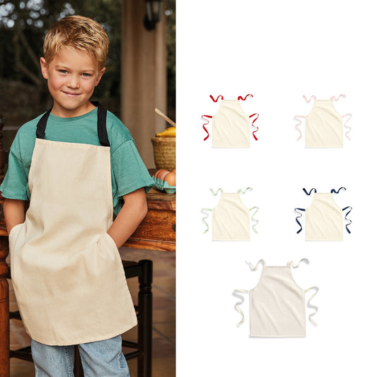 Westford Mill Fairtrade cotton junior craft apron