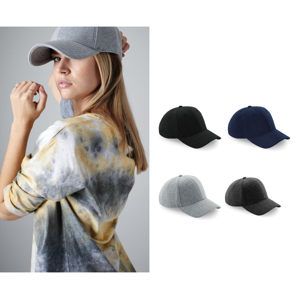 Beechfield Jersey athleisure baseball cap