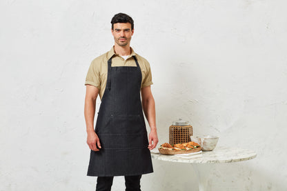 Premier Jeans stitch bib apron