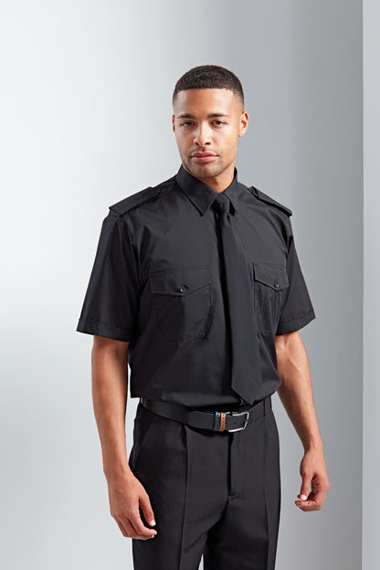 Premier Short sleeve pilot shirt