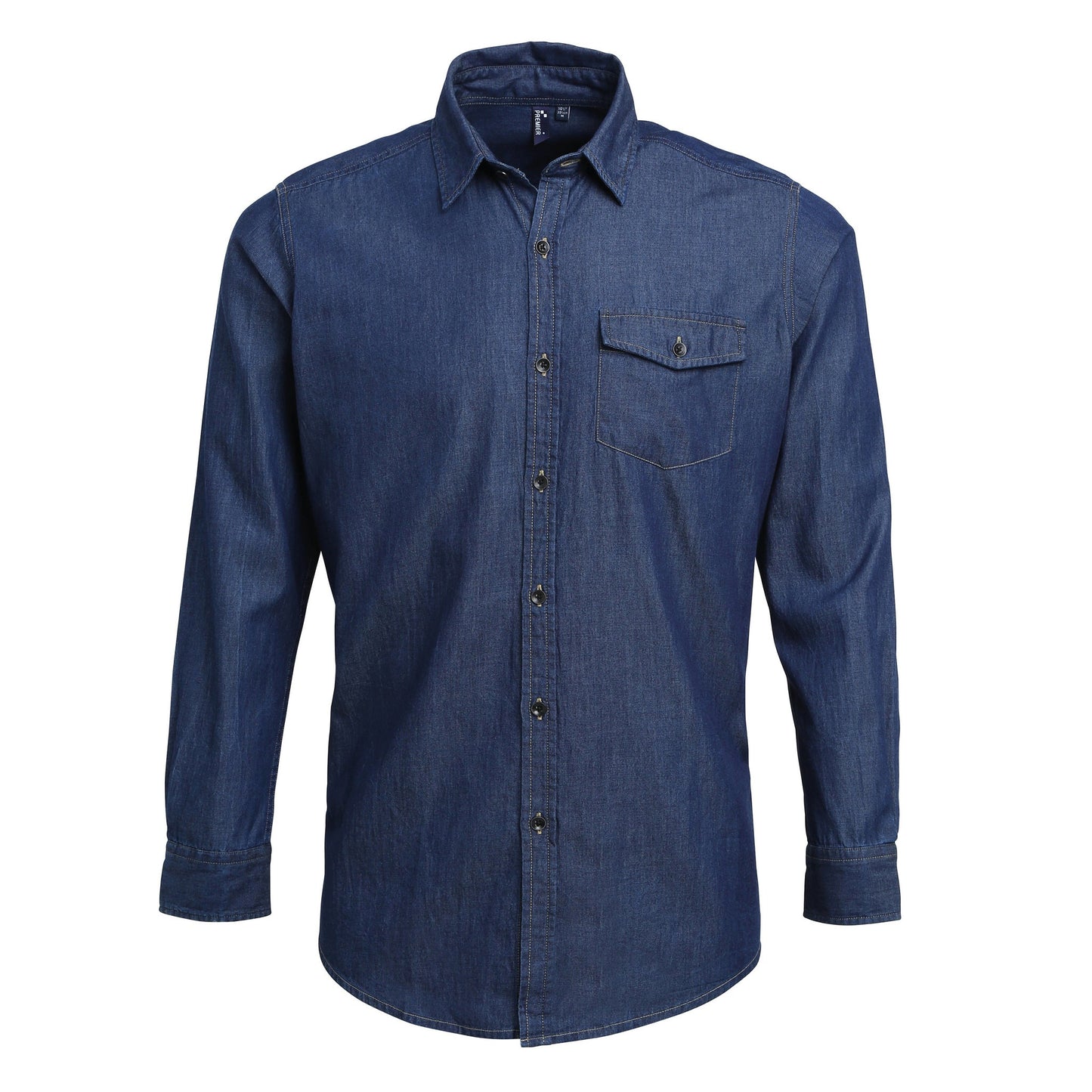 Premier Jeans stitch denim shirt