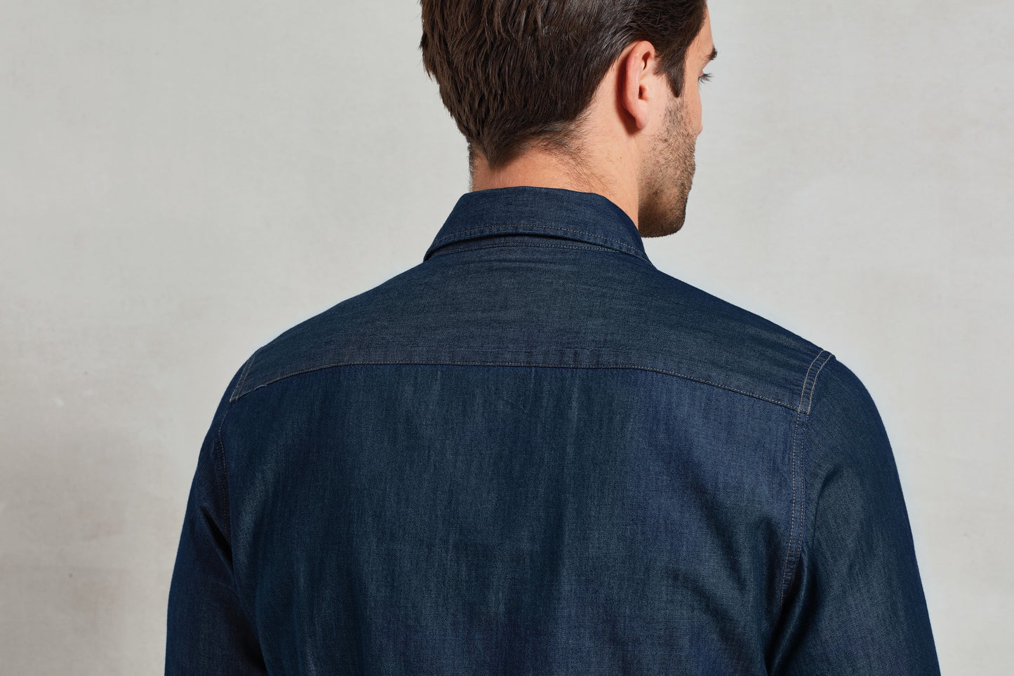 Premier Jeans stitch denim shirt