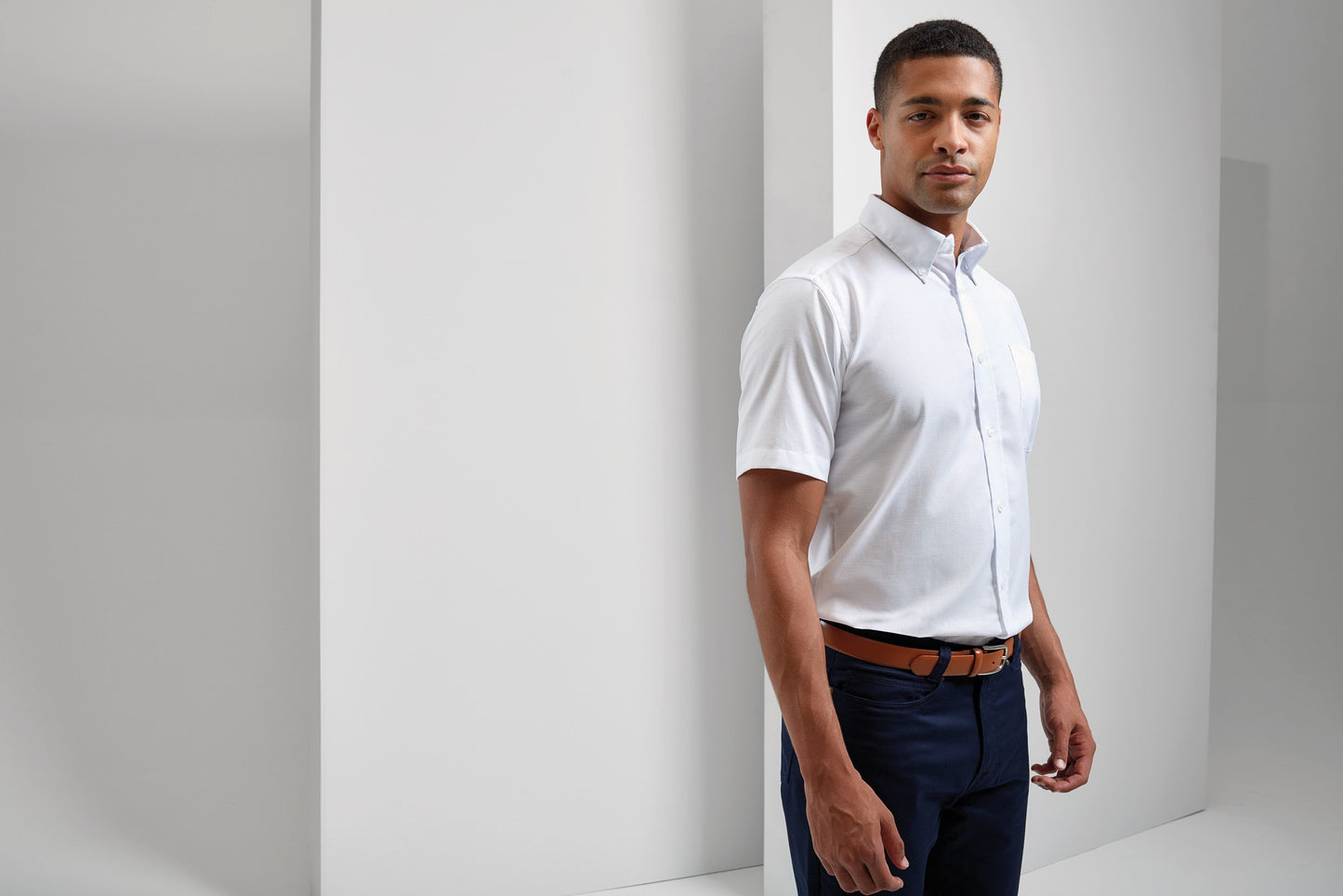 Premier Signature Oxford short sleeve shirt