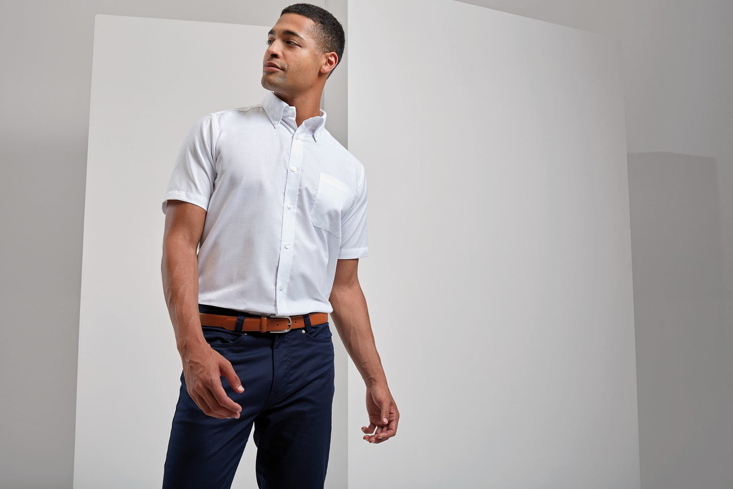 Premier Signature Oxford short sleeve shirt