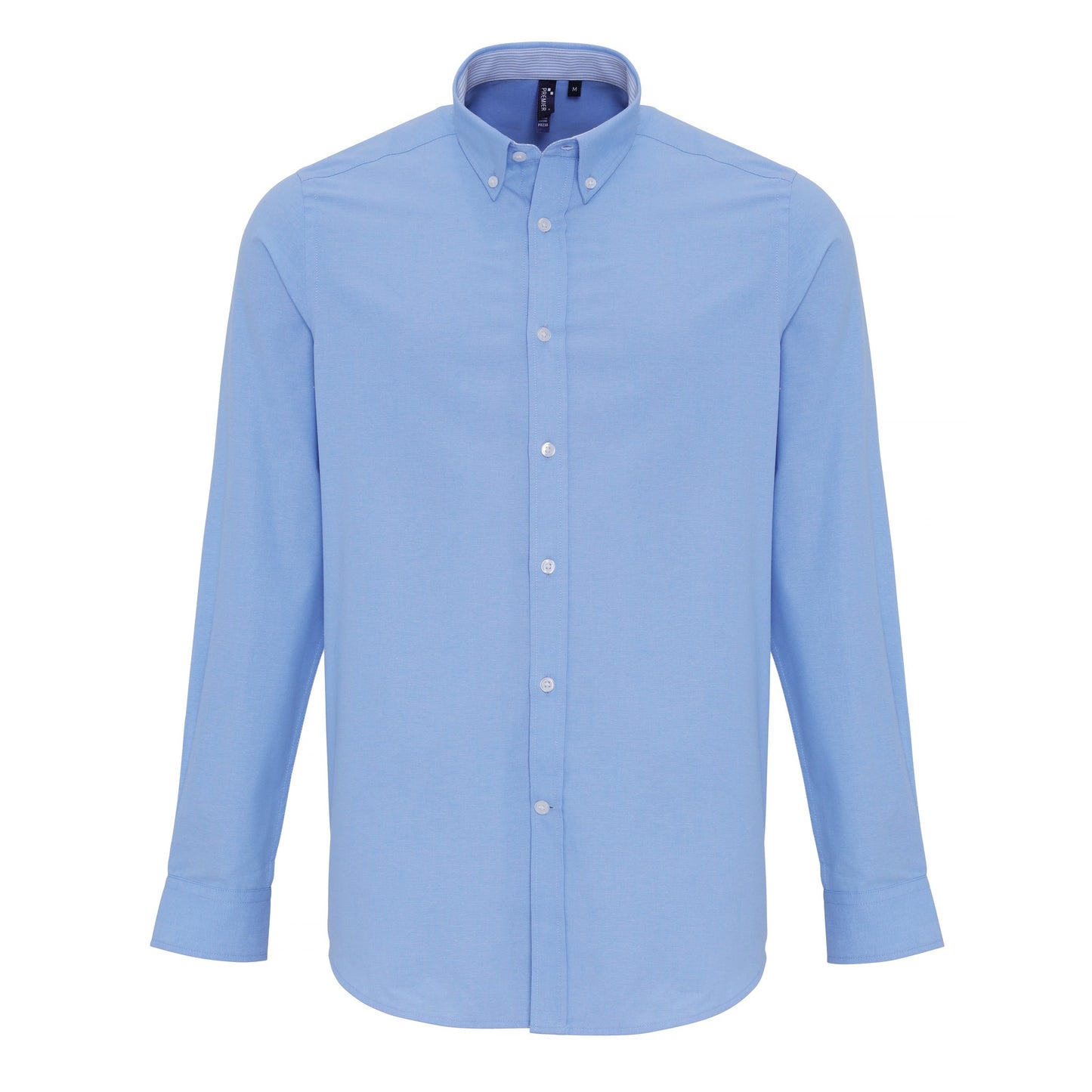 Premier Cotton-rich Oxford stripes shirt