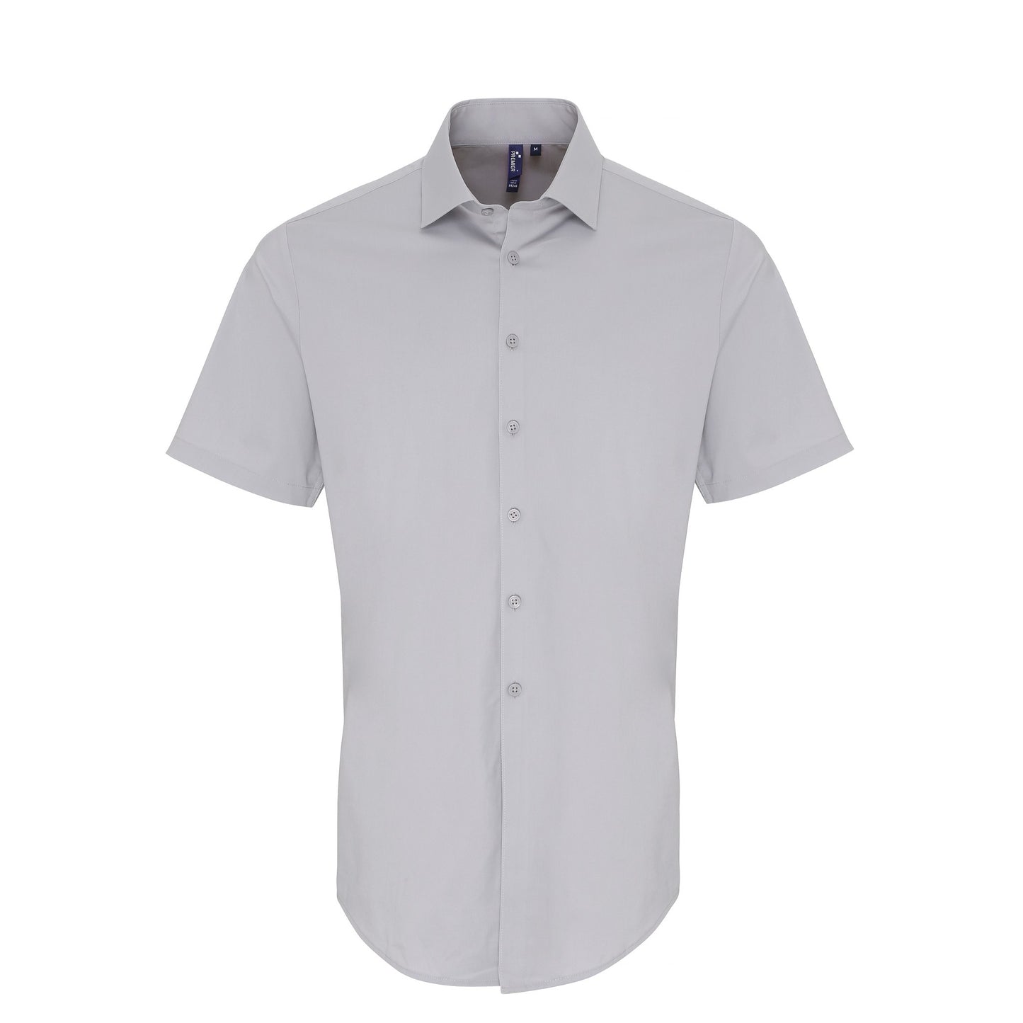 Premier Stretch fit cotton poplin short sleeve shirt