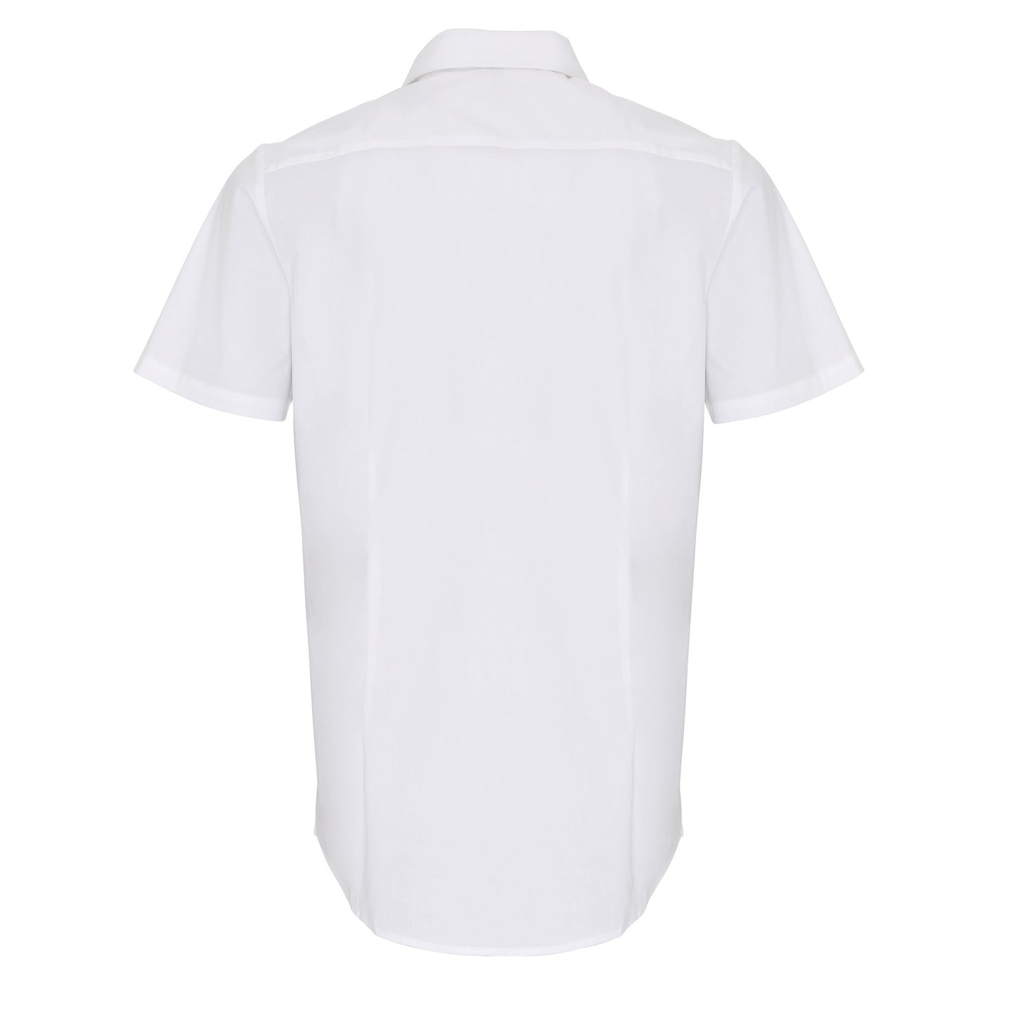 Premier Stretch fit cotton poplin short sleeve shirt