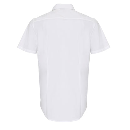 Premier Stretch fit cotton poplin short sleeve shirt