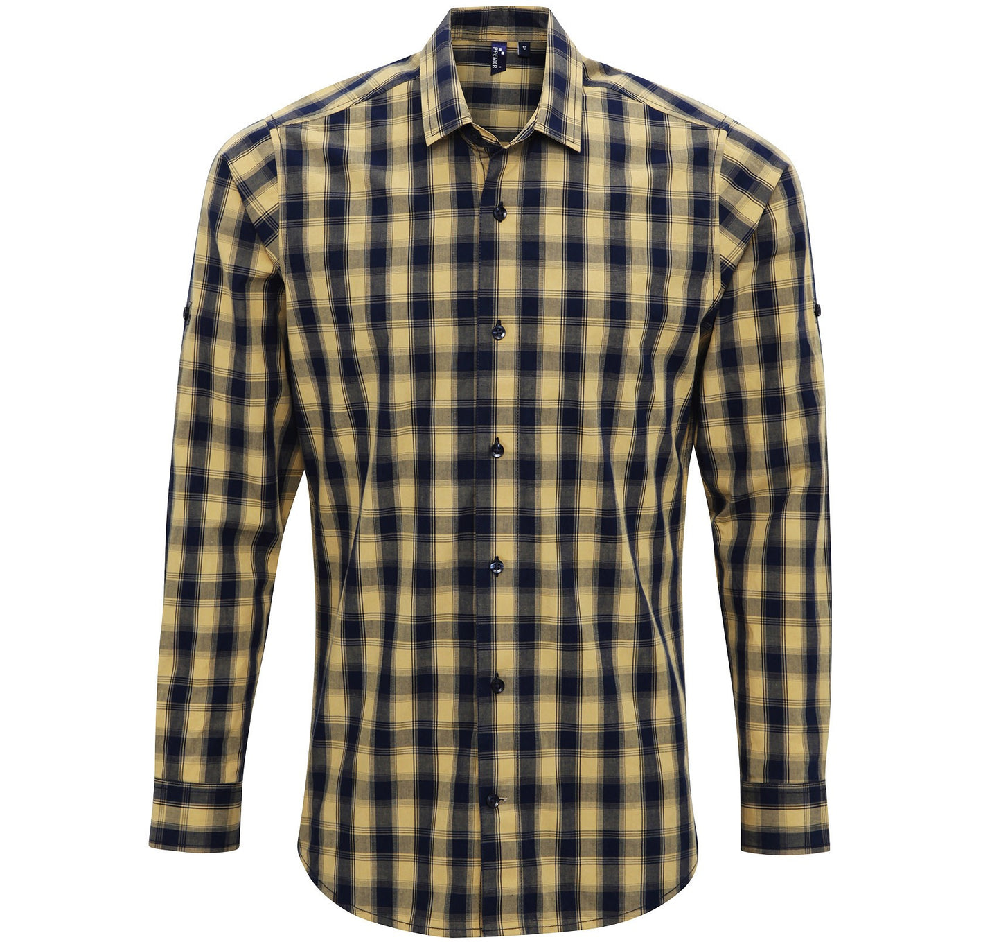 Premier Mulligan check cotton long sleeve shirt