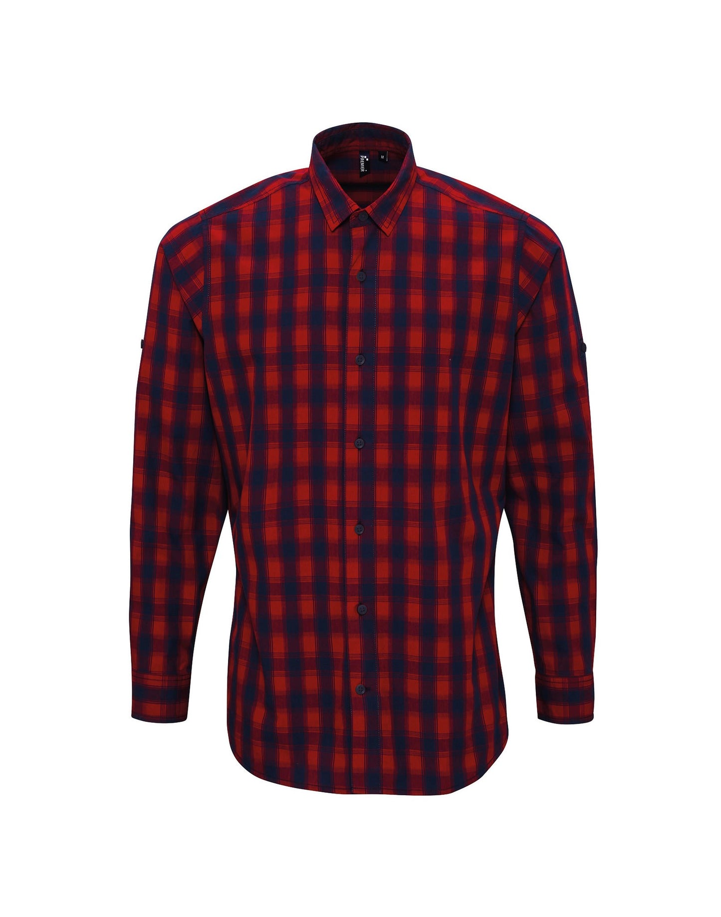 Premier Mulligan check cotton long sleeve shirt