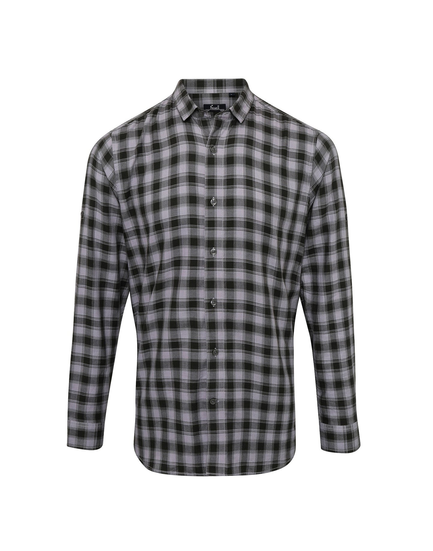 Premier Mulligan check cotton long sleeve shirt