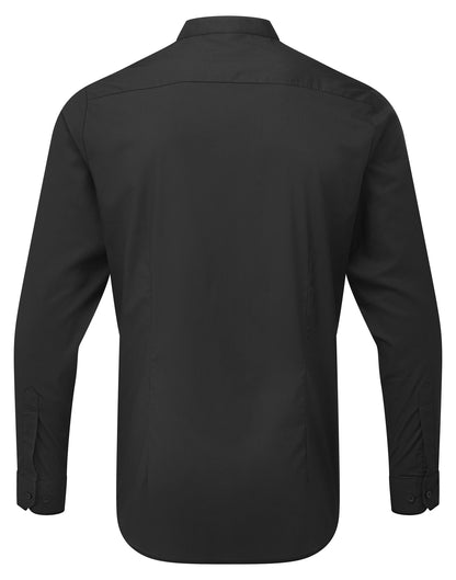 Premier Banded collar grandad long sleeve shirt