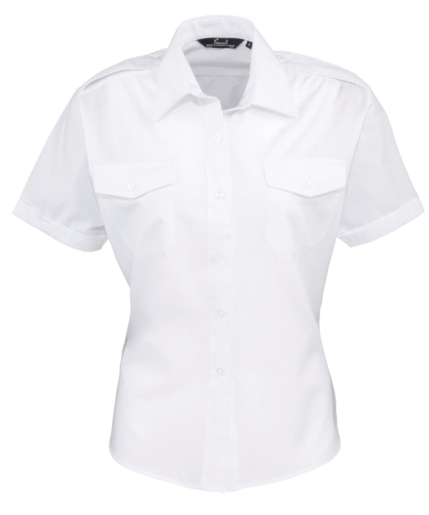 Premier Women's short sleeve pilot blouse